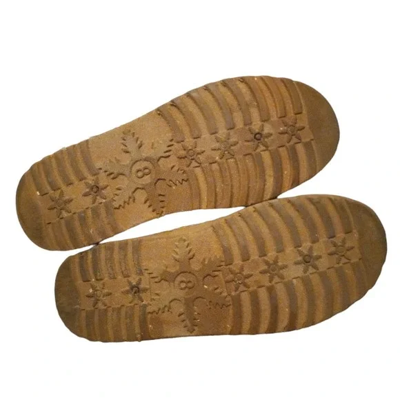 Women's Fur Lined Boots by SO (Kohls) Brown Faux Suede Size 8 M US - Picture 4 of 6